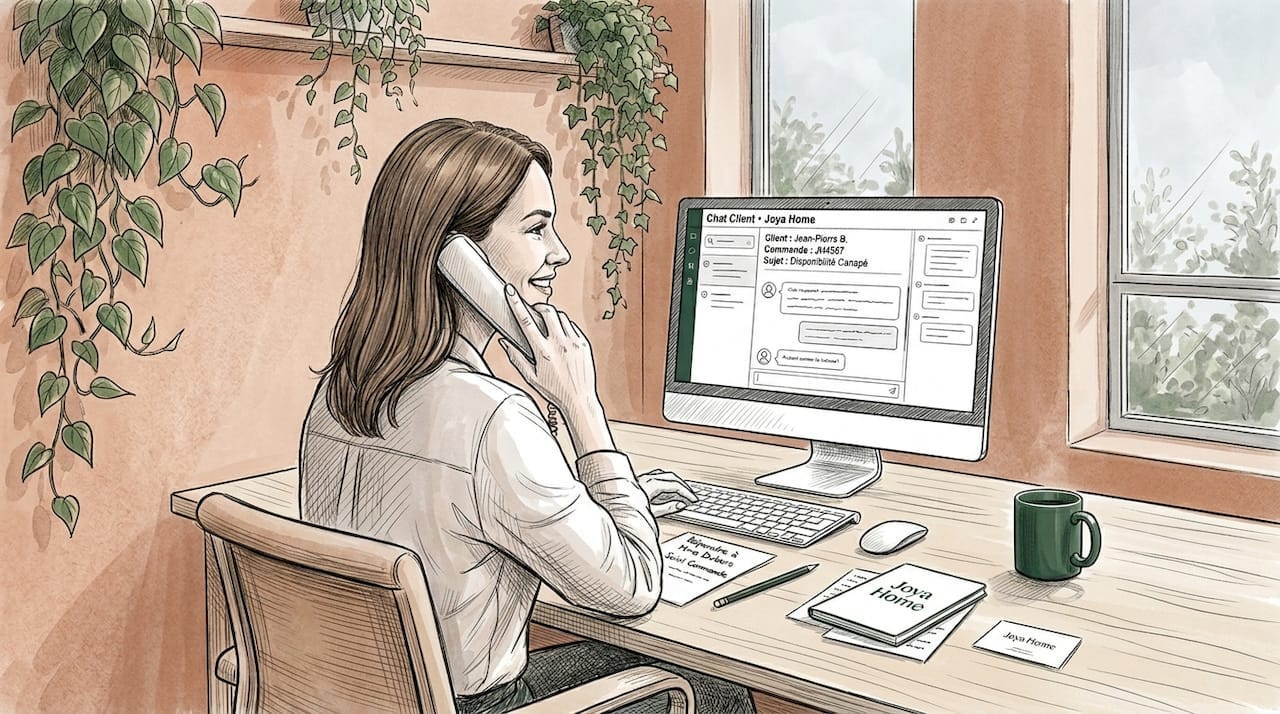 Service client e-commerce mobilier : rôle et fonctions - Joya Home