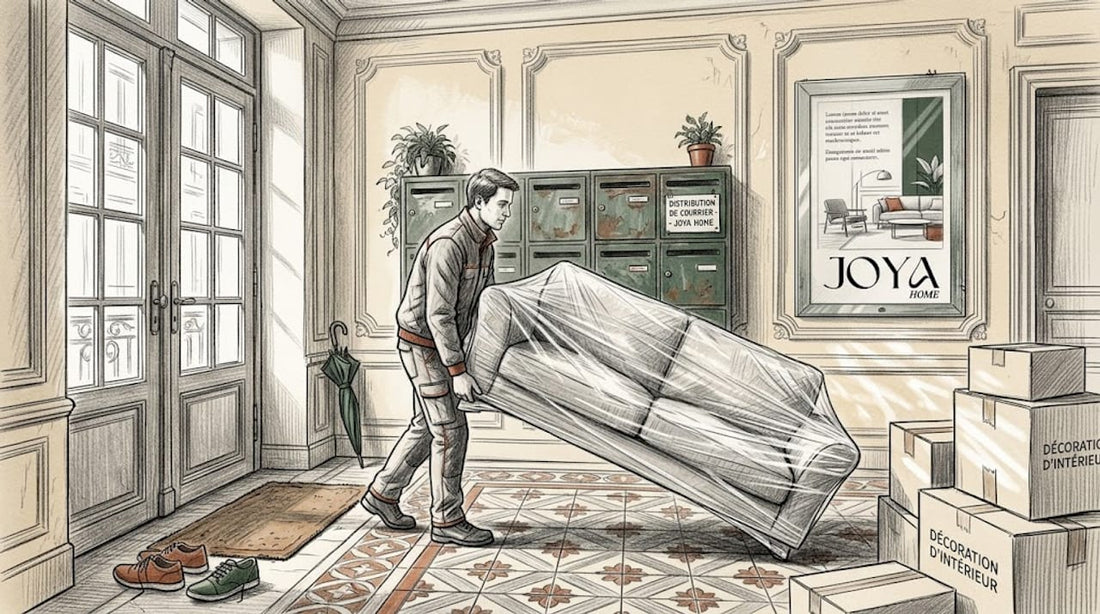 Mobilier compressé : livraison facile et vrais bénéfices - Joya Home