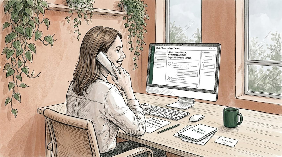 Service client e-commerce mobilier : rôle et fonctions - Joya Home