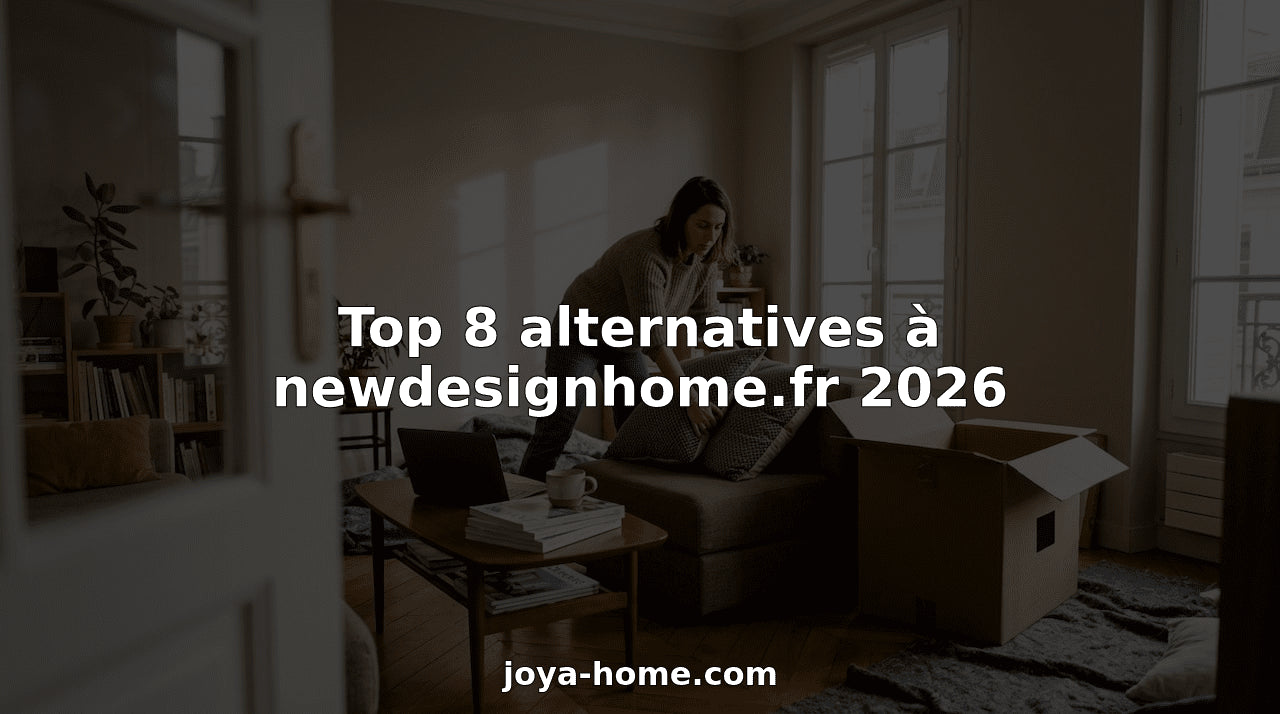 Top 8 alternatives à newdesignhome.fr 2026 - Joya Home