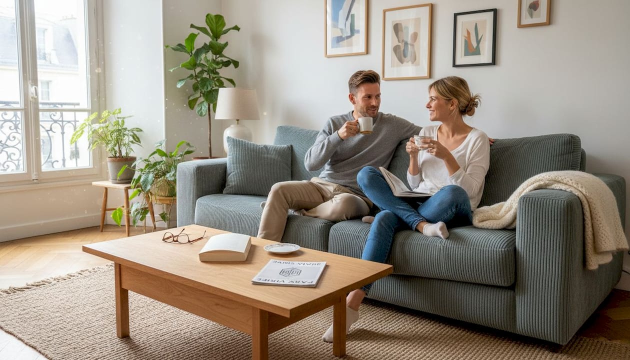 Velours côtelé : guide complet pour un salon tendance - Joya Home