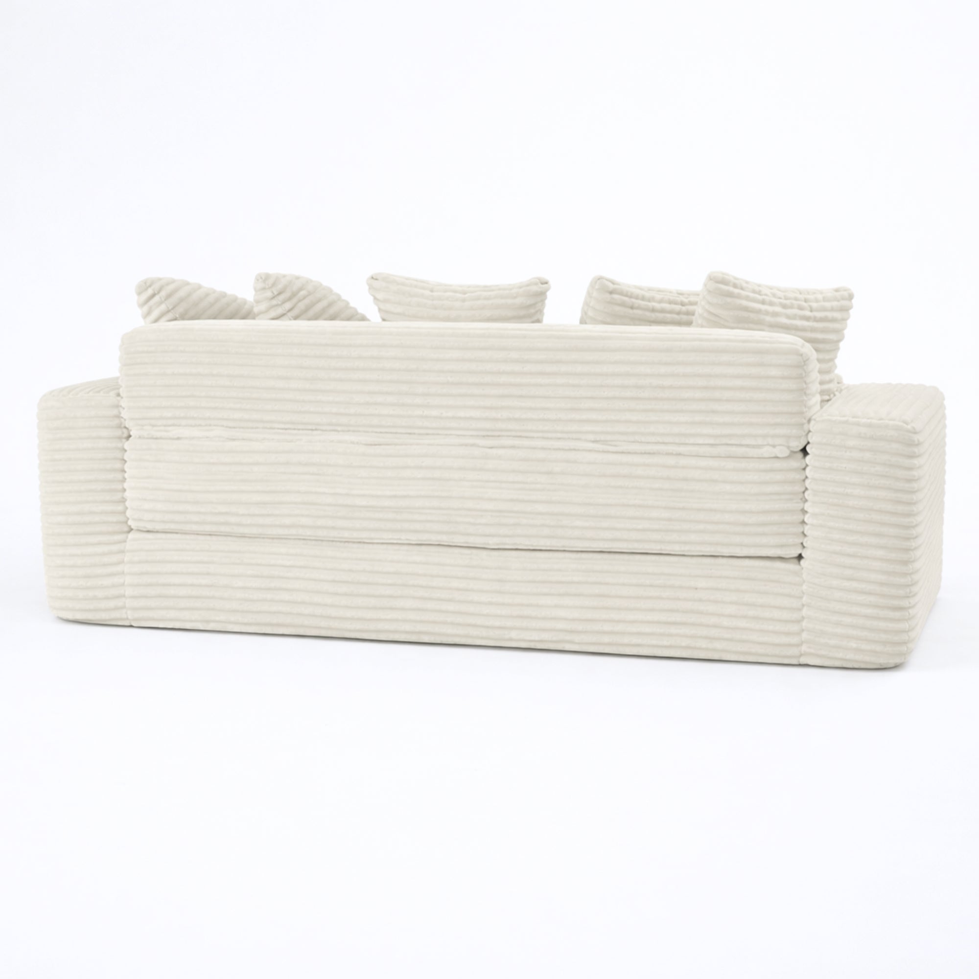 Le Reverso - Canapé convertible en velours côtelé ultra doux