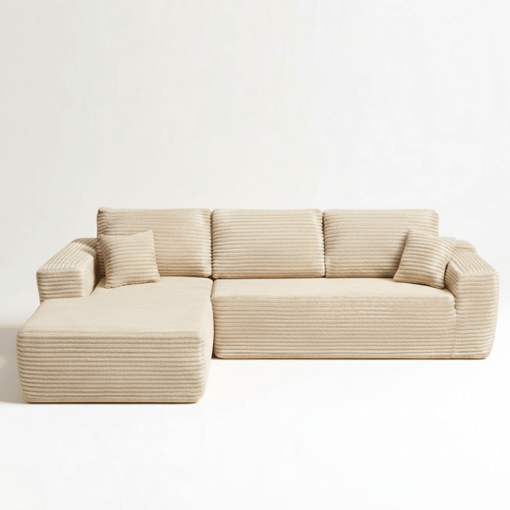 Le Meridia - Velours côtelé ultra doux - Beige