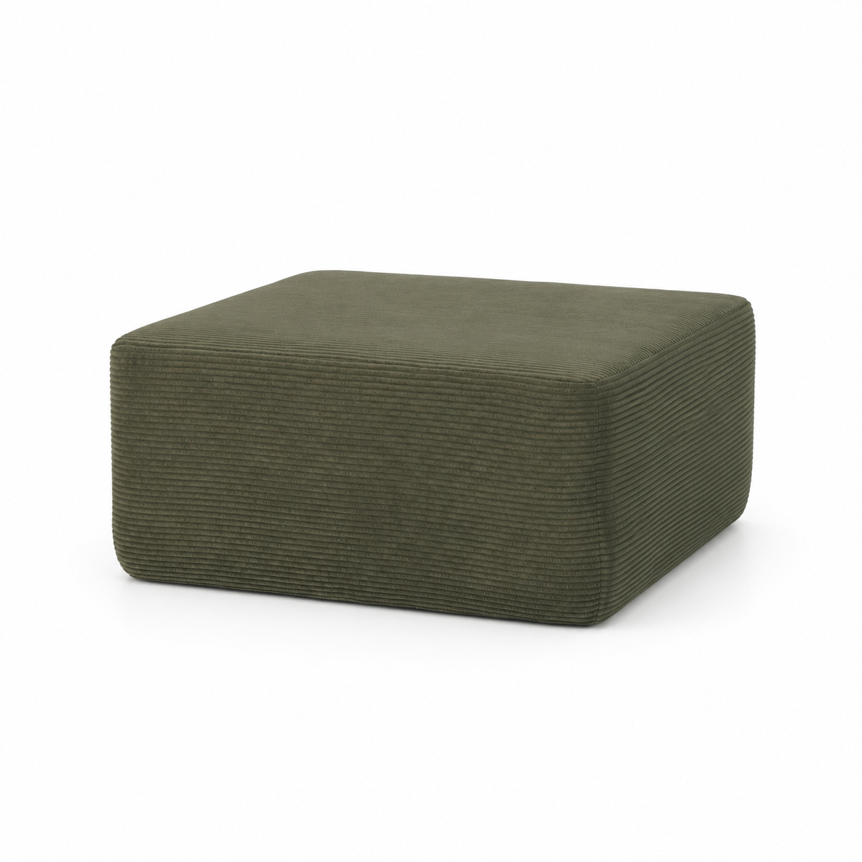 Ottomà – Ottoman d’appoint en velours côtelé