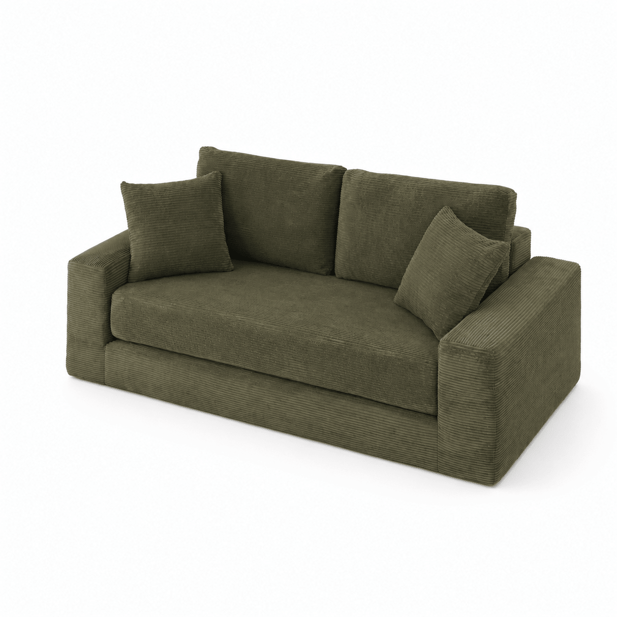 Le Reverso - Canapé convertible en velours côtelé ultra doux - Joya Home