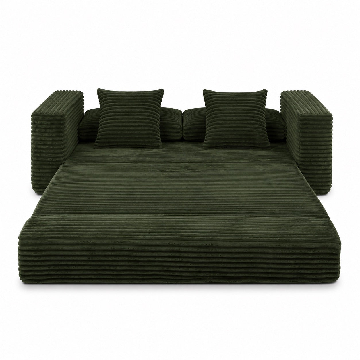 Le Reverso - Canapé convertible en velours côtelé ultra doux - Joya Home