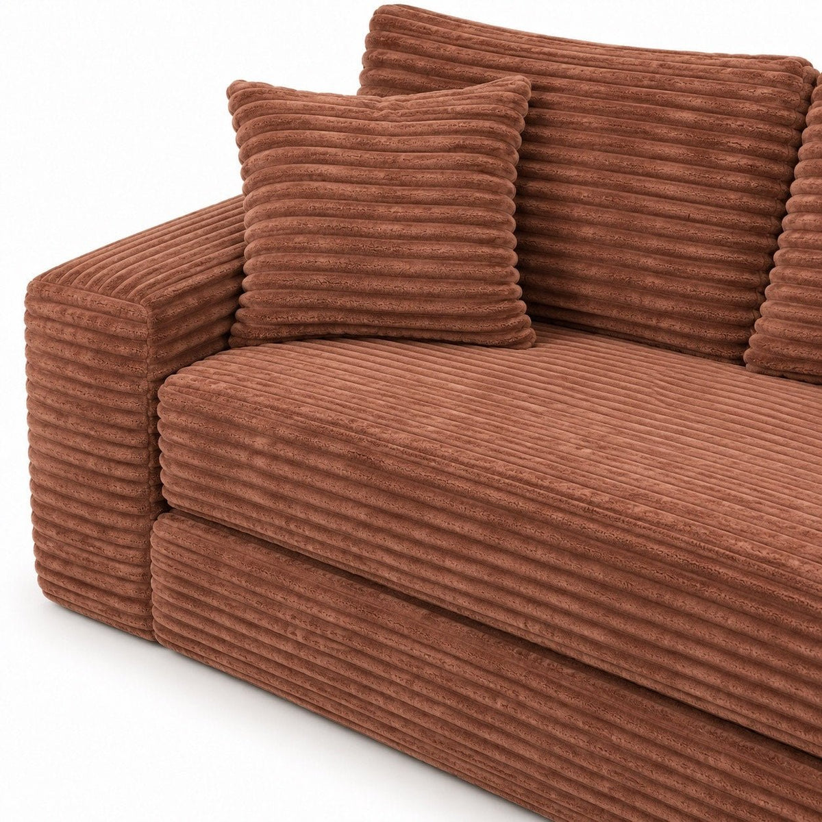 Le Reverso - Canapé convertible en velours côtelé ultra doux - Joya Home