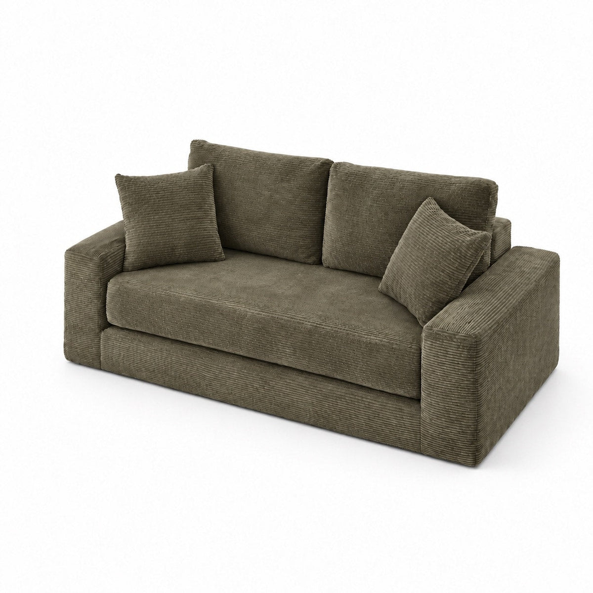 Le Reverso - Canapé convertible en velours côtelé ultra doux - Joya Home