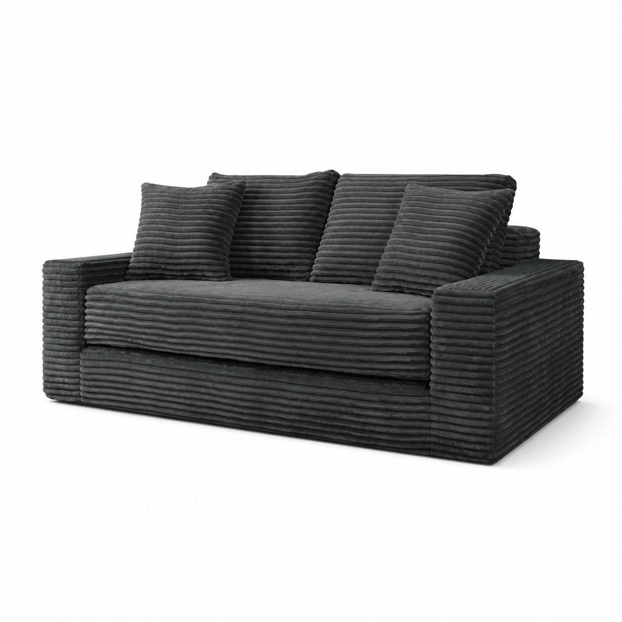 Le Reverso - Canapé convertible en velours côtelé ultra doux - Joya Home