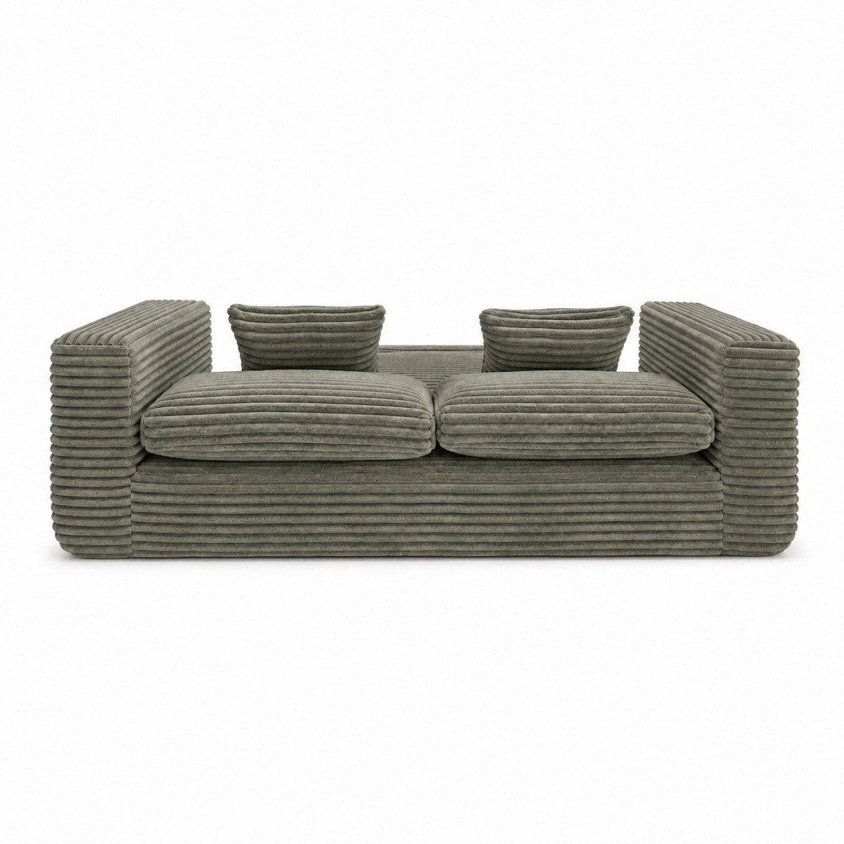 Le Reverso - Canapé convertible en velours côtelé ultra doux - Joya Home