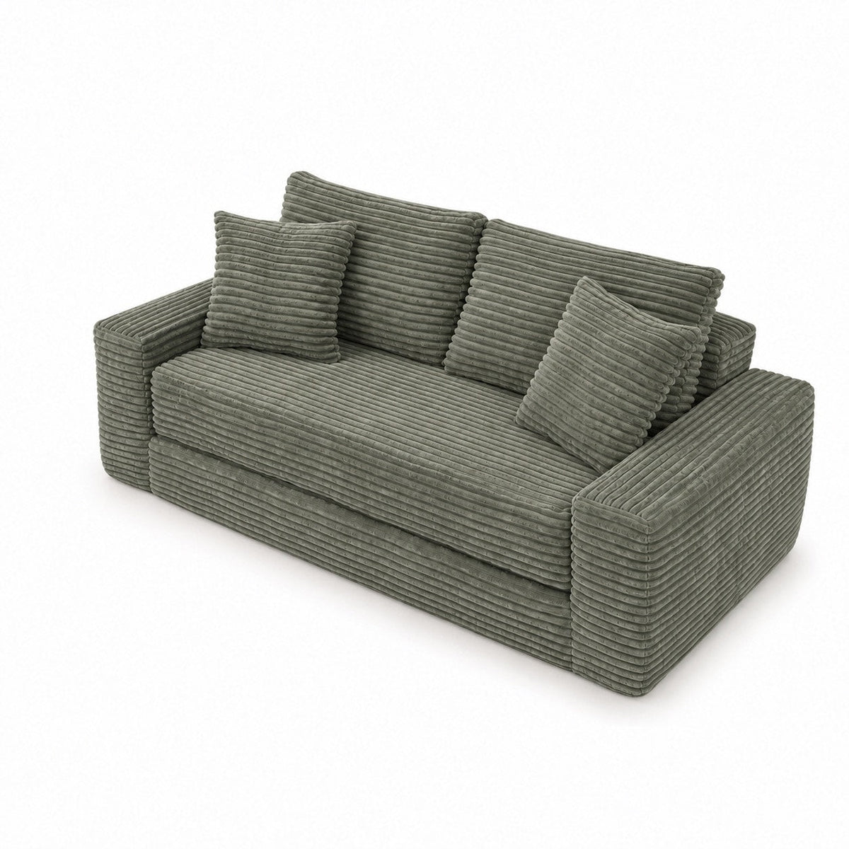 Le Reverso - Canapé convertible en velours côtelé ultra doux - Joya Home