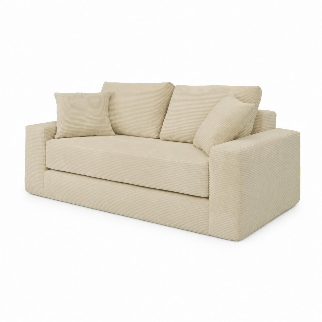 Le Reverso - Canapé convertible en velours côtelé ultra doux - Joya Home