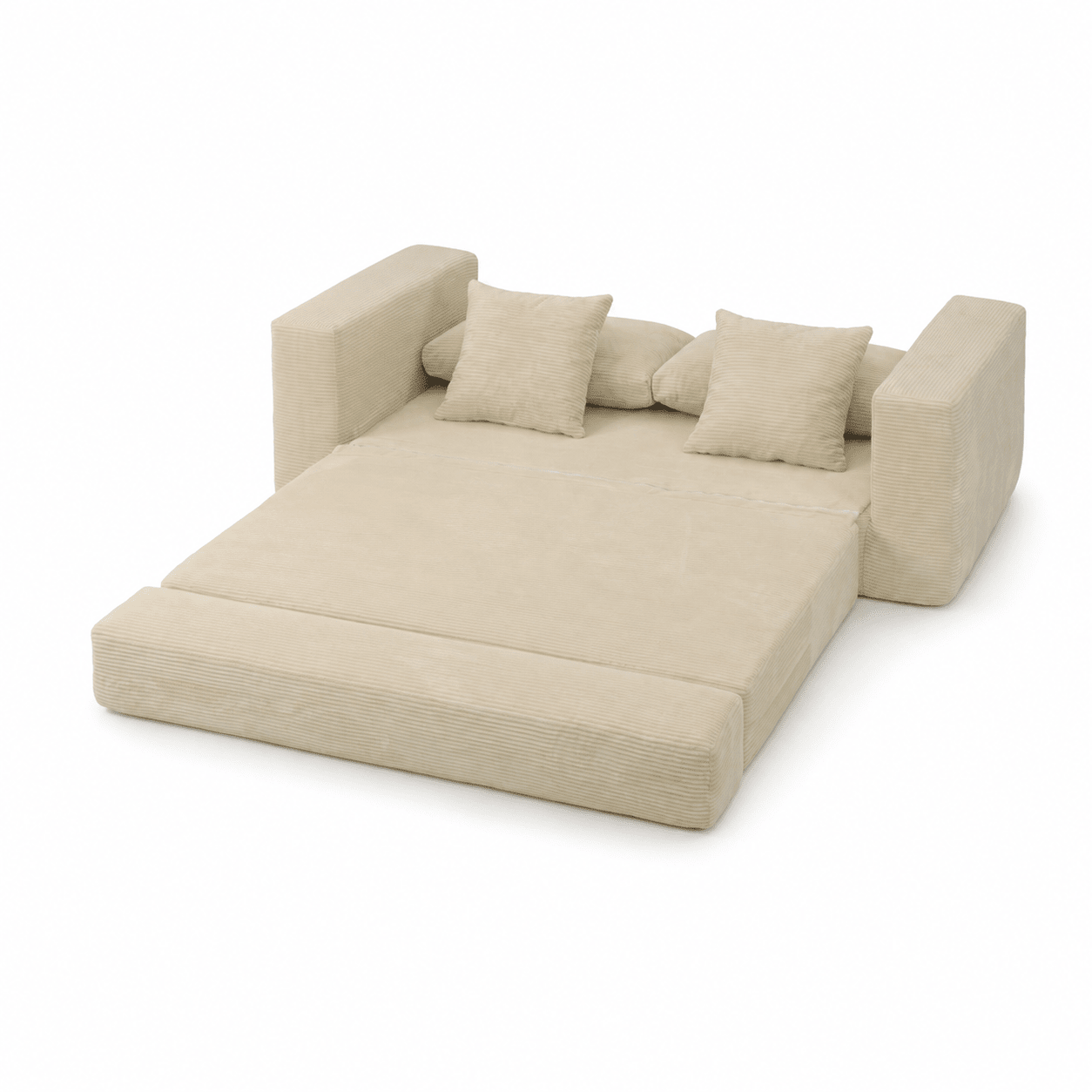 Le Reverso - Canapé convertible en velours côtelé ultra doux - Joya Home