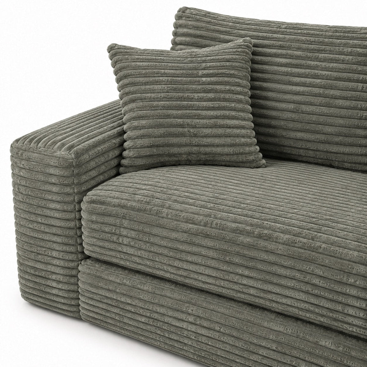 Le Reverso - Canapé convertible en velours côtelé ultra doux - Joya Home
