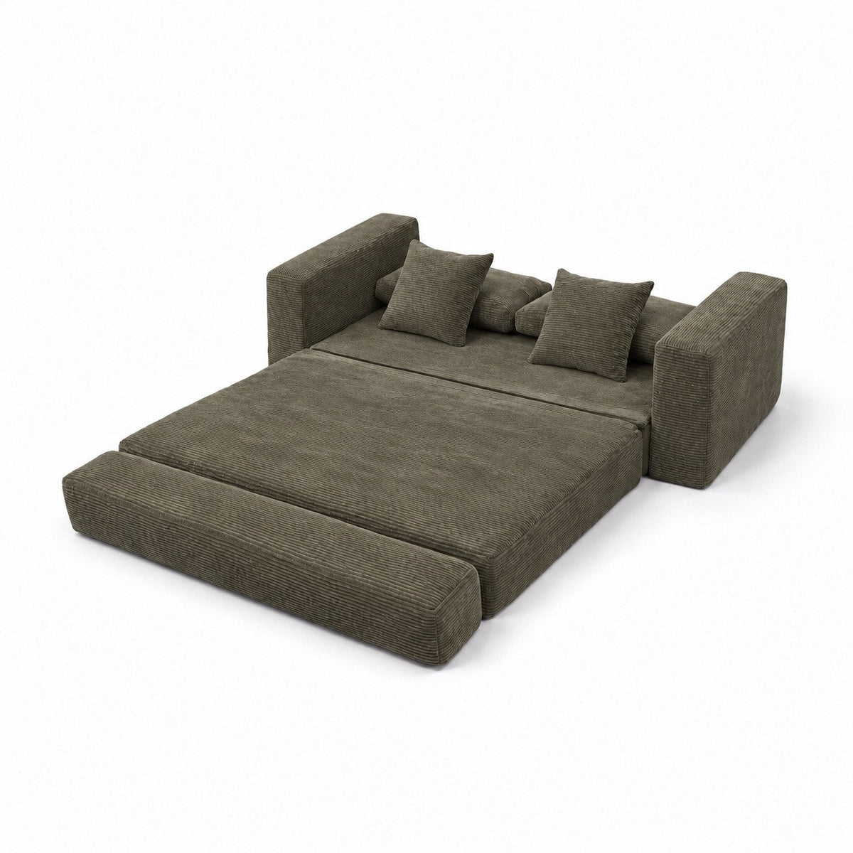 Le Reverso - Canapé convertible en velours côtelé ultra doux - Joya Home
