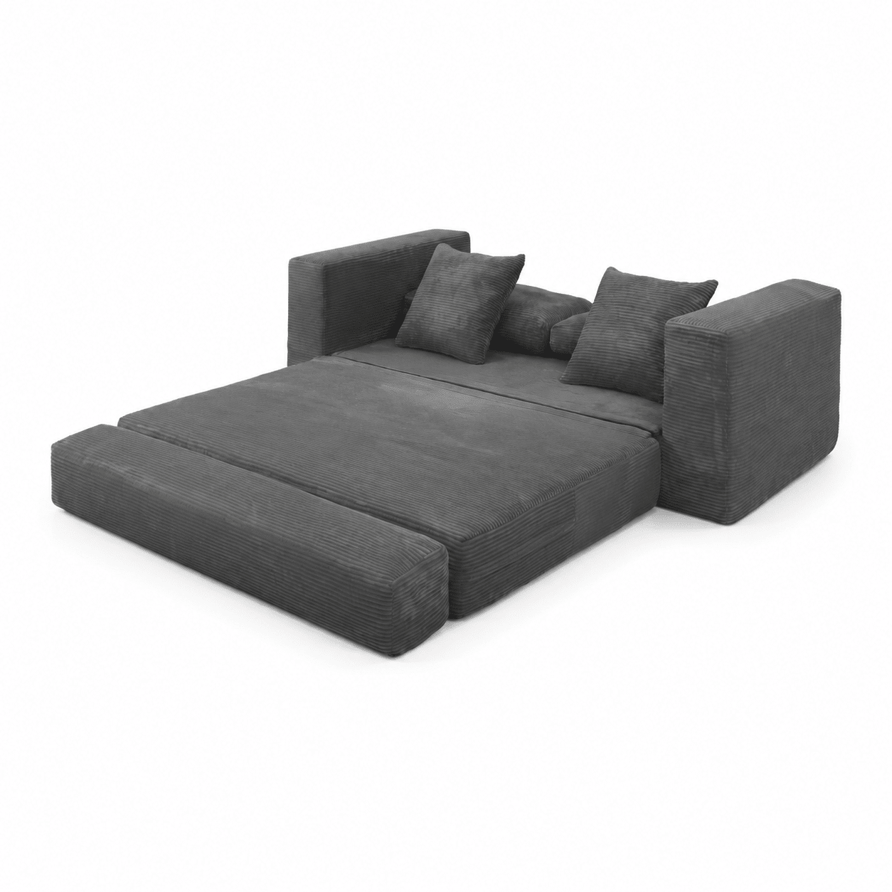 Le Reverso - Canapé convertible en velours côtelé ultra doux - Joya Home