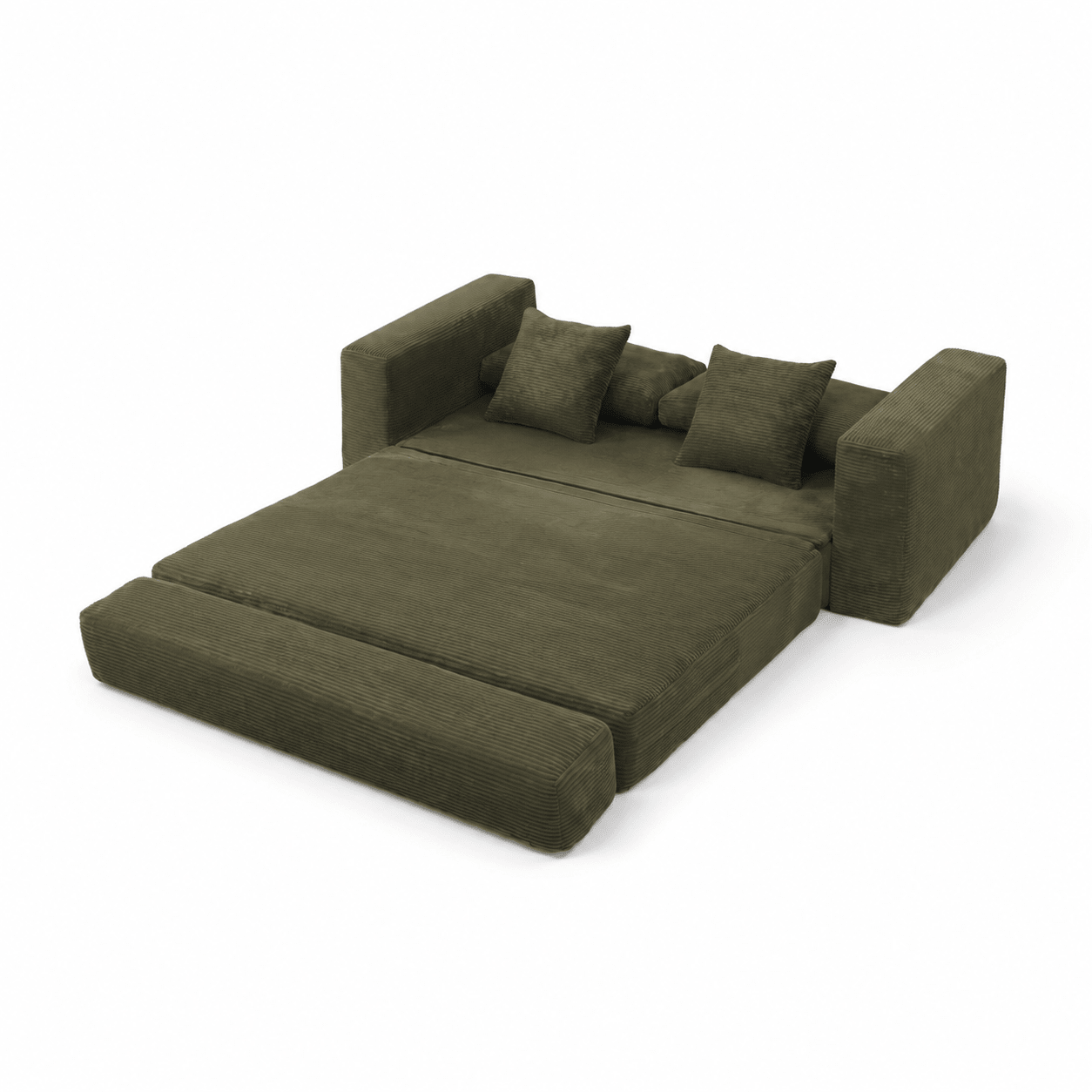 Le Reverso - Canapé convertible en velours côtelé ultra doux - Joya Home