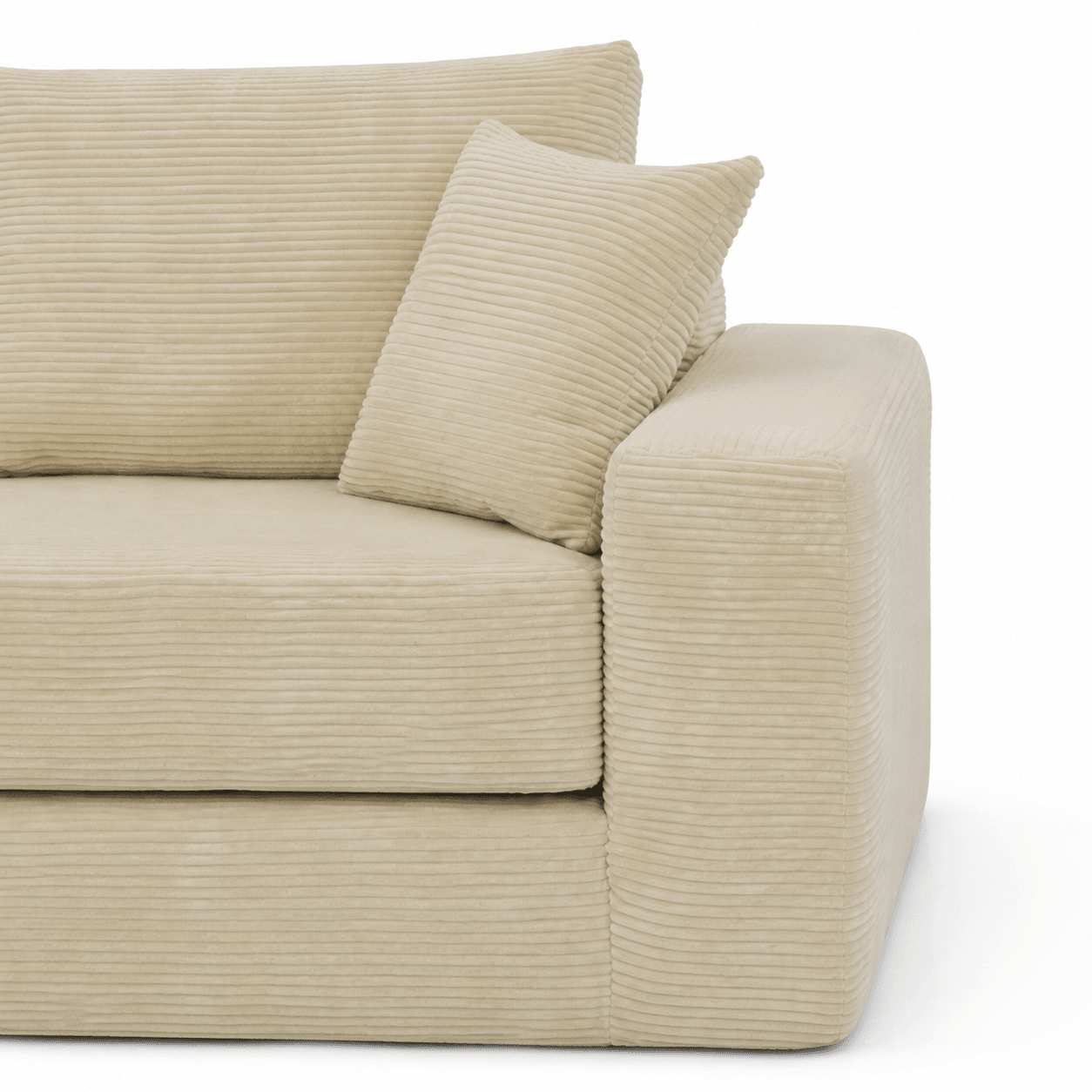 Le Reverso - Canapé convertible en velours côtelé ultra doux - Joya Home