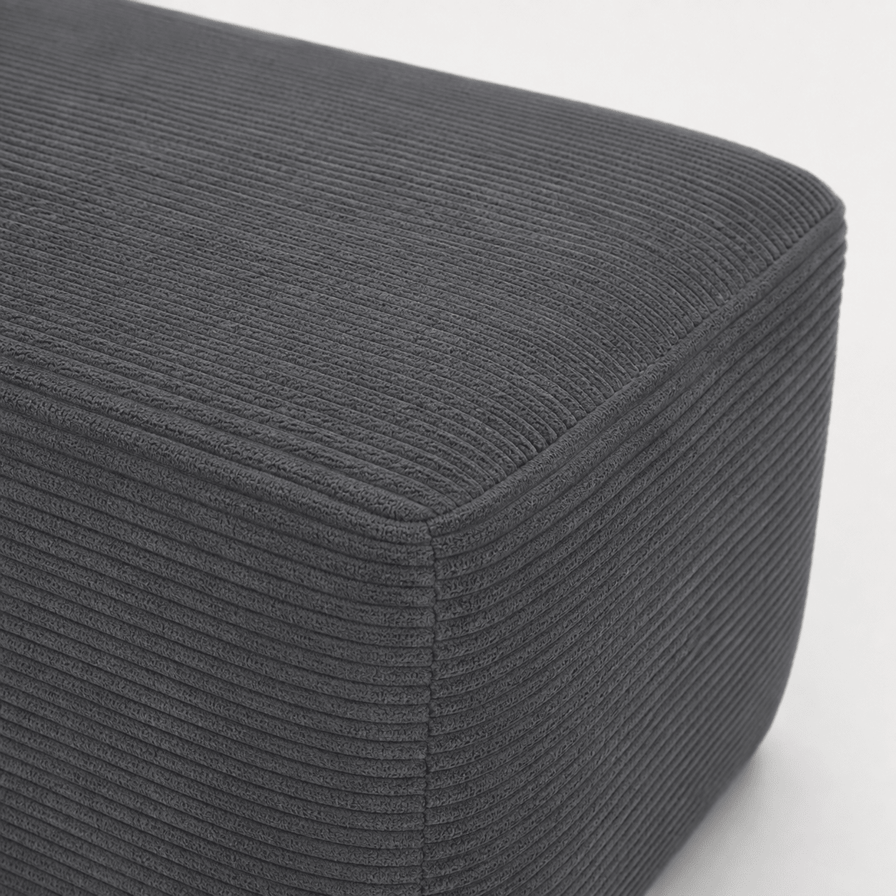 Ottomà – Ottoman d’appoint en velours côtelé - Joya Home