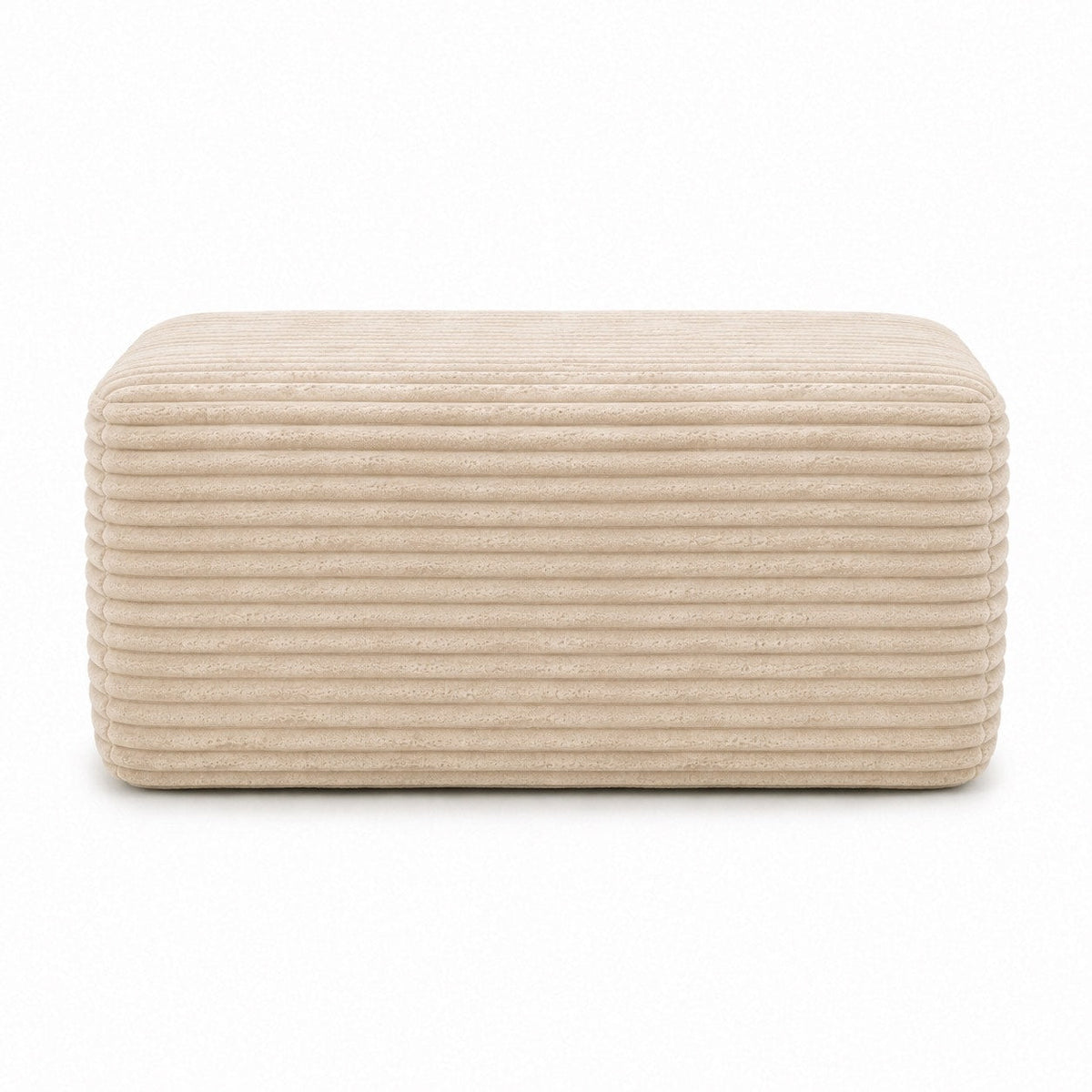 Ottomà – Ottoman d’appoint en velours côtelé - Joya Home