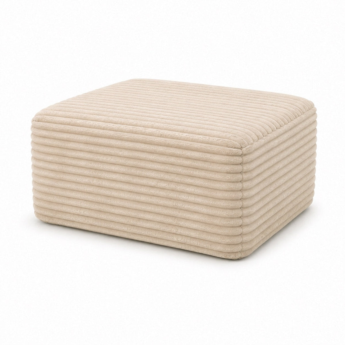 Ottomà – Ottoman d’appoint en velours côtelé - Joya Home