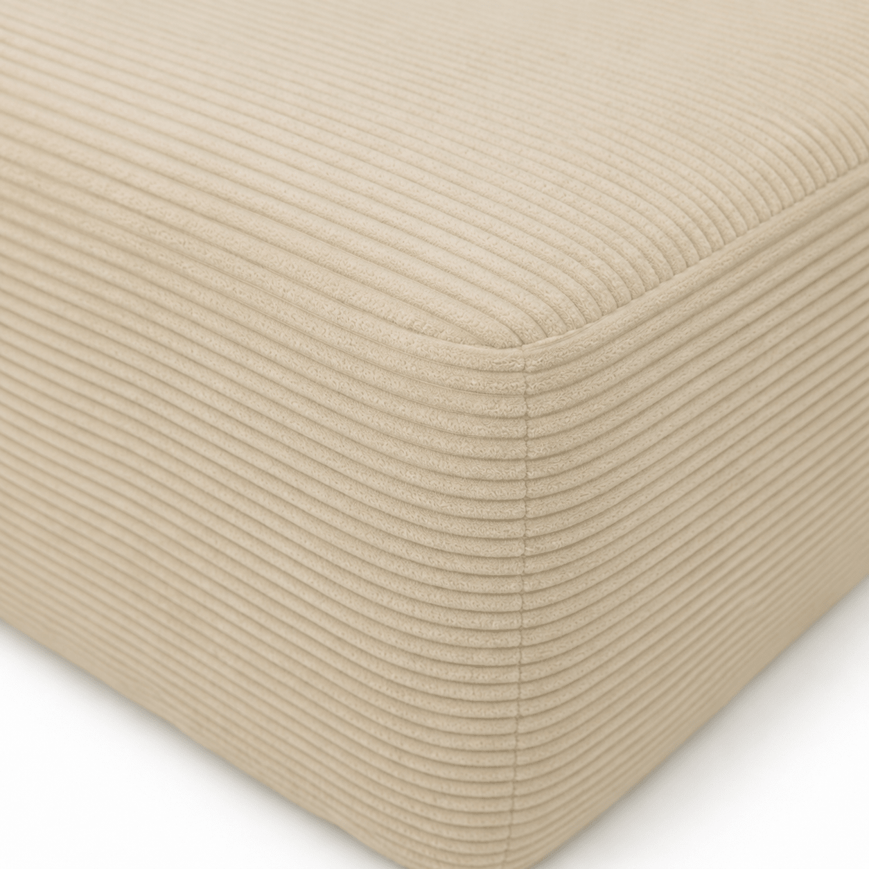 Ottomà – Ottoman d’appoint en velours côtelé - Joya Home
