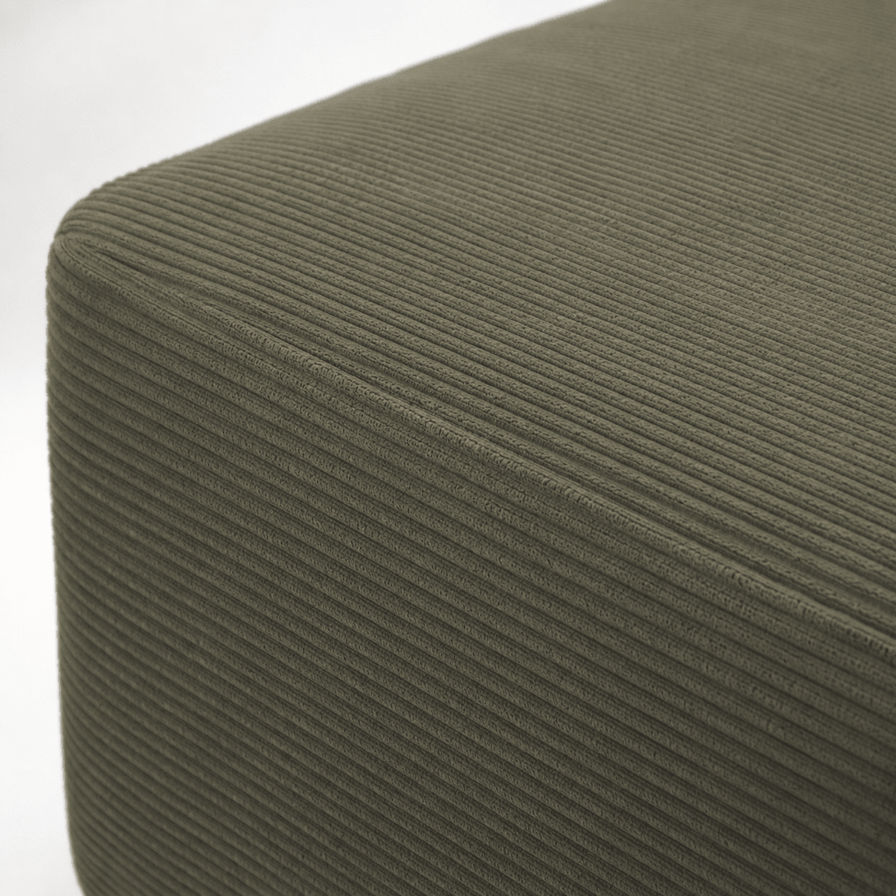 Ottomà – Ottoman d’appoint en velours côtelé - Joya Home